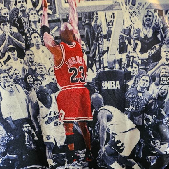 Michael Jordan NBA The Shot Graphic T-Shirt XL By Winita - Picture 4 of 6